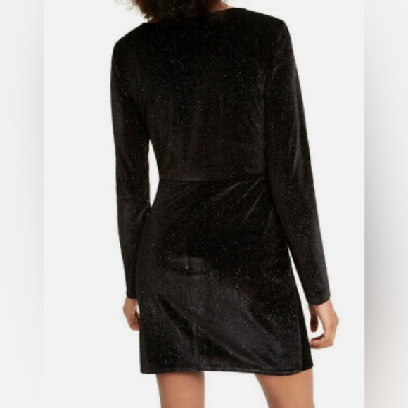 NWT TRIXXI Black Sparkle Dress - Picture 2 of 3